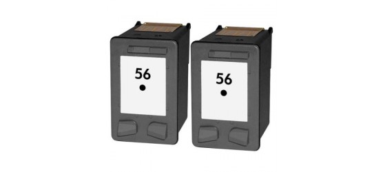 HP 56 (C6656AN) Black Compatible Inkjet Cartridge